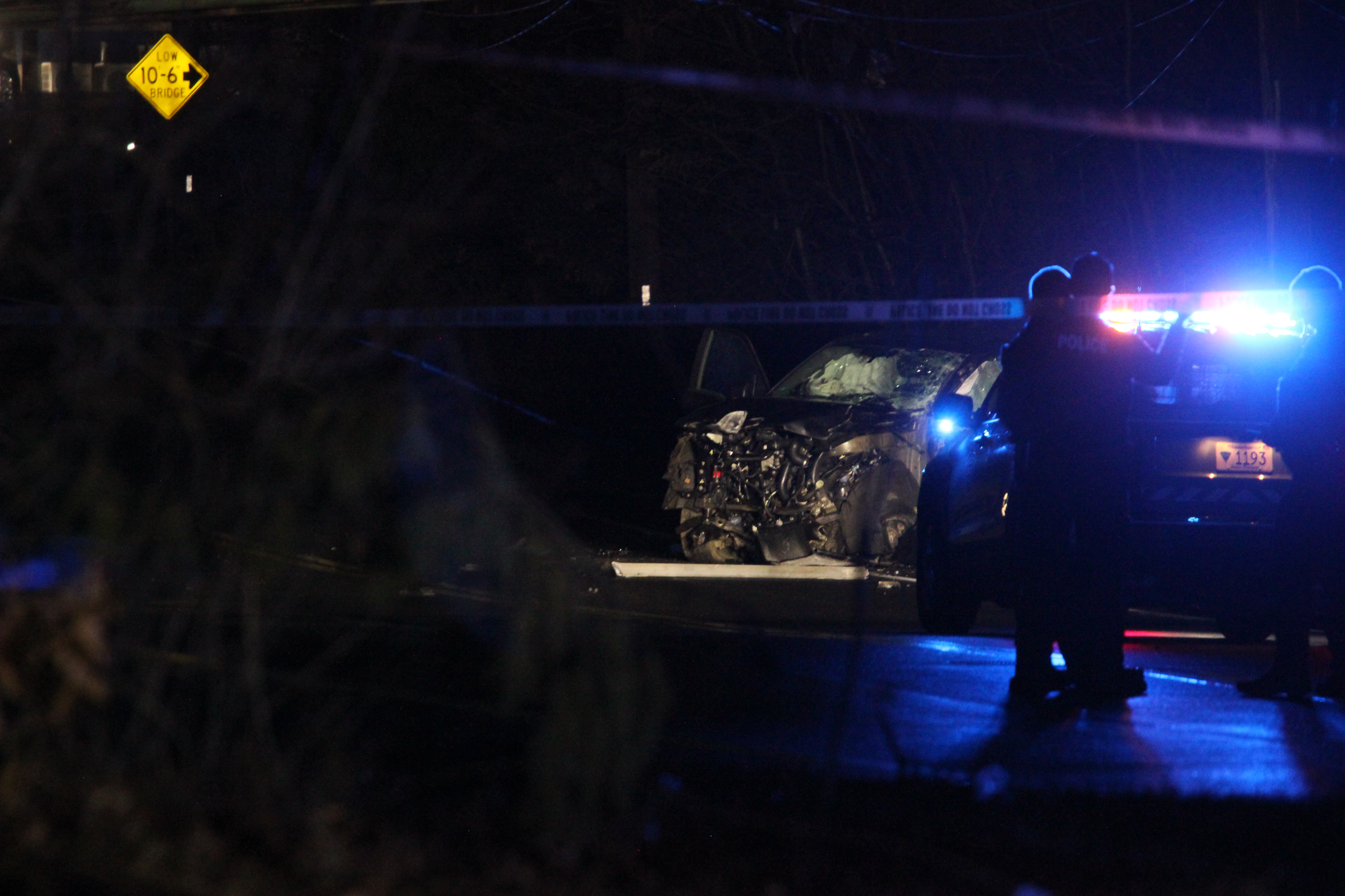 SHOCKING: CAR FLIES OFF ROUTE 2 OVERPASS IN LEOMINSTER OVERNIGHT